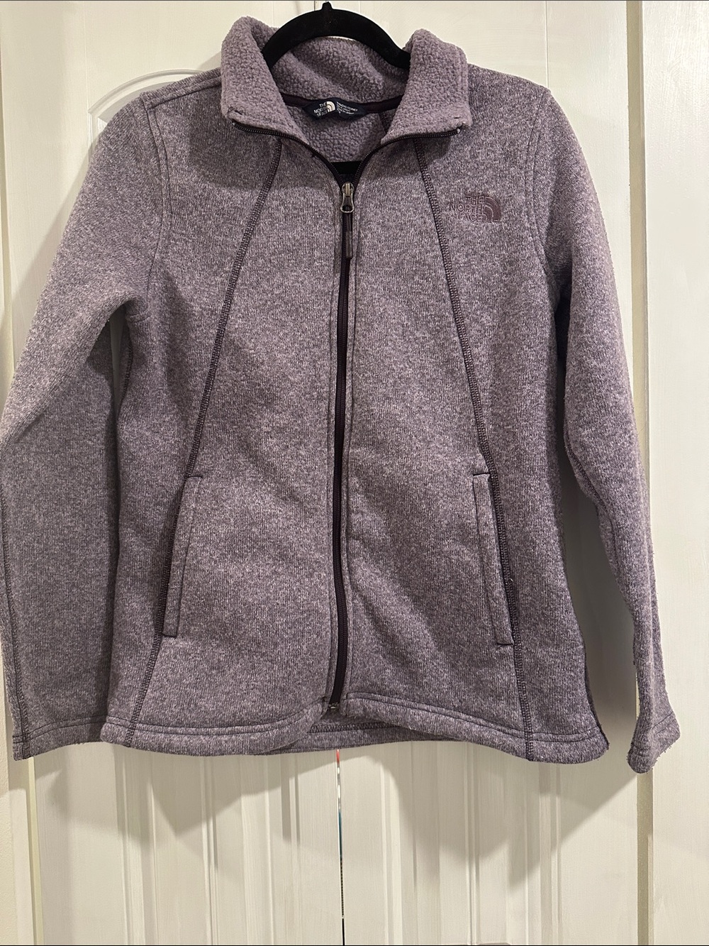 The North Face Women’s Purple Full-Zip Performance Jacket